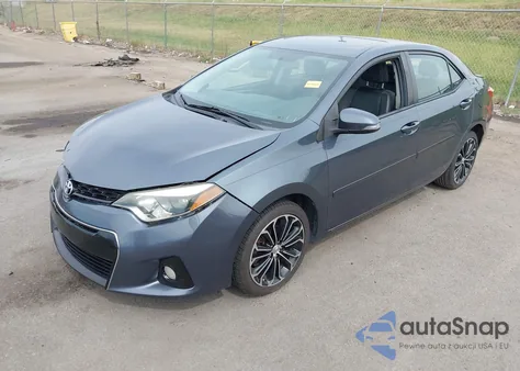 2015 Toyota Corolla S Premium z USA, uszkodzony, nr VIN 5YFBURHE6FP212000